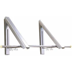 Appendiabiti A Scomparsa-Lavanderia A Parete Stendibiancheria Pieghevole Appendiabiti,