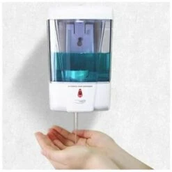Dispenser Di Sapone Automatico, Dispenser Di Sapone Da Parete Touchless Da 700 Ml Con Sensore A Infrarossi, Dispenser Di Sapone Adatto Per Bagni, Cucine, Hotel