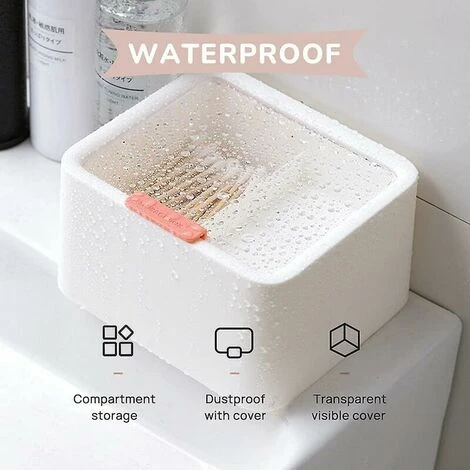 Conservazione Del Batuffolo Di Cotone, Dispenser Di Batuffolo Di Cotone Diviso Portatile Da 1 Pezzo Dispenser Di Batuffolo Di Cotone A 2 Scomparti Scatola Di Immagazzinaggio Del Batuffolo Di Cotone Co 4 Conservazione Del Batuffolo Di Cotone, Dispenser Di Batuffolo Di Cotone Diviso Portatile Da 1 Pezzo Dispenser Di Batuffolo Di Cotone A 2 Scomparti Scatola Di Immagazzinaggio Del Batuffolo Di Cotone Co - immagine 4