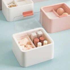 Conservazione Del Batuffolo Di Cotone, Dispenser Di Batuffolo Di Cotone Diviso Portatile Da 1 Pezzo Dispenser Di Batuffolo Di Cotone A 2 Scomparti Scatola Di Immagazzinaggio Del Batuffolo Di Cotone Co 9 Conservazione Del Batuffolo Di Cotone, Dispenser Di Batuffolo Di Cotone Diviso Portatile Da 1 Pezzo Dispenser Di Batuffolo Di Cotone A 2 Scomparti Scatola Di Immagazzinaggio Del Batuffolo Di Cotone Co -Stile Bagno 96233401 5