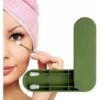 LITZEE Tampone Di Cotone Tampone Di Cotone Riutilizzabile, Tampone Ecologico A Doppia Faccia Per La Pulizia Dell'orecchio Tampone Cosmetico Con Custodia (verde)