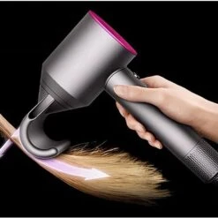 LITZEE Supporto Per Asciugacapelli Per Piastra Per Capelli Dyson - Asciugacapelli Supersonico HD01 02 03 04 08 - Spazzola Per Piastra Per Capelli - Accessorio Ideale Per Asciugare E Lisciare I Capelli -Stile Bagno 96298889 3