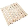 Pedana Doccia In Legno Antiscivolo 58 X 58 Ideale Per Piatto Doccia 80 X 80