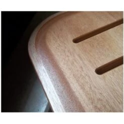 Sedile Doccia A Muro Pieghevole 30 X 35 Struttura In Acciaio E Seduta In Legno Massello. -Stile Bagno 9633027 3