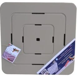 Pedana Doccia In Legno 60 X 60 Ideale Per Piatto 80 X 80 Tortora Antiscivolo -Stile Bagno 9633028 4