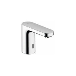 Hansgrohe Vernis Blend Miscelatore Elettronico Per Lavabo Con Preselezione Della Temperatura Allacciamento Alla Rete 230 V Cromo, Sporgenza 112 Mm, 71501000 - 71501000