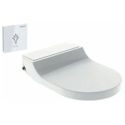 Geberit AquaClean Tuma Comfort Attacco WC Su Misura, Per Montaggio Successivo, Bianco Alpino - 004.300.11.1