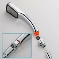 1/2 Valvola Di Intercettazione In Ottone Per Soffione Doccia, Valvola Di Intercettazione Esterna, Valvola Di Intercettazione In Ottone, Valvola Ad Angolo, Chiusura Cromata Per Soffione Doccia -Stile Bagno 97075482 4