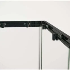 Box Doccia Angolare Profili Black In Vetro Temperato Fasciato 6mm H190 70x70 -Stile Bagno 97116315 4