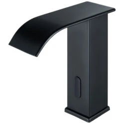 Sensore A Infrarossi Automatico Rubinetto Per Acqua Calda E Fredda Completamente Automatico Rubinetto Per Lavabo A Cascata IR Miscelatore Per Lavabo Da Bagno Beccuccio Alto Ottone Bronzo Lucidato A Ol -Stile Bagno 97221407 5