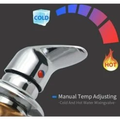 Carivent Mixer Cabina Doccia In Ottone Per Doccia Uscita Inverter Cromato Doccia Miscelatore Connettore G1/2 Doccia ITeddo Miscelatore Per La Camera -Stile Bagno 97678865 4