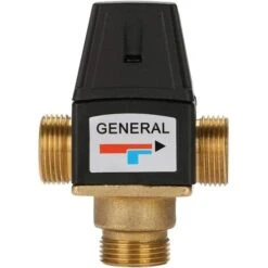 Valvola Miscelatrice Termostatica Monoblocco - Valvola Miscelatrice Termostatica In Ottone Maschio A 3 Vie DN20 Per Scaldacqua Solari Valvola Termostatica A 3 Vie