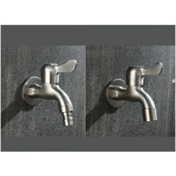 , Interfaccia In Acciaio Inossidabile A 4 Punti , Maniglia Singola Spessore 304 (rubinetto Piscina) -Stile Bagno 98125592 4