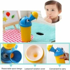 Orinatoio Portatile Per Neonati O Bambini (giallo Per Ragazzi) -Stile Bagno 98128740 4