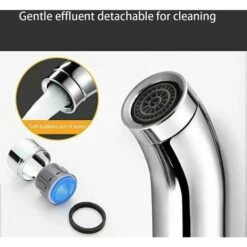 BET Rubinetto Del Bagno Rubinetto Del Bacino Bianco Rubinetto Del Bagno Di Alta Qualità Rubinetto Del Bagno Resistente All'usura Adatto Per Diametro Interno 32mm-42mm -Stile Bagno 98144427 4