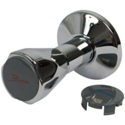 Set Di Finitura Per Valvola A Incasso A Freddo/caldo, Cromato