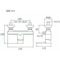 Miscelatore Doccia A Controllo Singolo, Mixer Doccia Montato A Parete, Recinzione Doccia A Controllo Singolo, Cromato -Stile Bagno 98229199 5