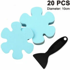 Adesivi Antiscivolo Da 20 Pezzi Per Vasca Da Bagno Doccia Con Adesivi Antiscivolo