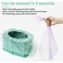 Vasino Per Bambini, Toilette Pieghevole Per Bambini, Sedia Per Bambini Vasino Per Vasino, Seggiolino Portatile Per Viaggi All'aperto WC Da Campeggio, Adatto Per Bambini Di 12-36 Mesi, Kueatily -Stile Bagno 98382332 3