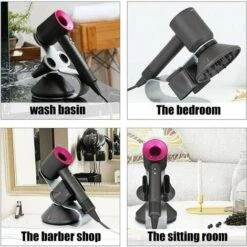 Asciugacapelli Dyson Supersonic E Supporto Magnetico Per Due Bocchette Portaoggetti (asciugacapelli Non Incluso) -Stile Bagno 98705642 5