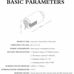 Miscelatore Per Lavello Da Cucina, Rubinetto Per Lavabo Da Bagno Touchless Con Sensore Automatico, Adattatore Per Sensore A Infrarossi Intelligente Sensibile, Miscelatore -Stile Bagno 98712365 5