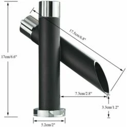 Rubinetto Per Bagno Miscelatore Monocomando Per Lavabo Rubinetto Per Lavabo Dal Design Moderno Per Lavabo Da Bagno Acqua Fredda E Calda -Stile Bagno 98718030 5