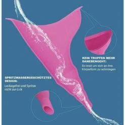 Orinatoio Femminile Portatile, Pissoir Femminile Riutilizzabile Segreto E Sicuro, Ideale Per Viaggi, Campeggio Ed Escursionismo ， Fonepro -Stile Bagno 99855287 3