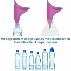 Orinatoio Femminile Portatile, Pissoir Femminile Riutilizzabile Segreto E Sicuro, Ideale Per Viaggi, Campeggio Ed Escursionismo ， Fonepro -Stile Bagno 99855287 5
